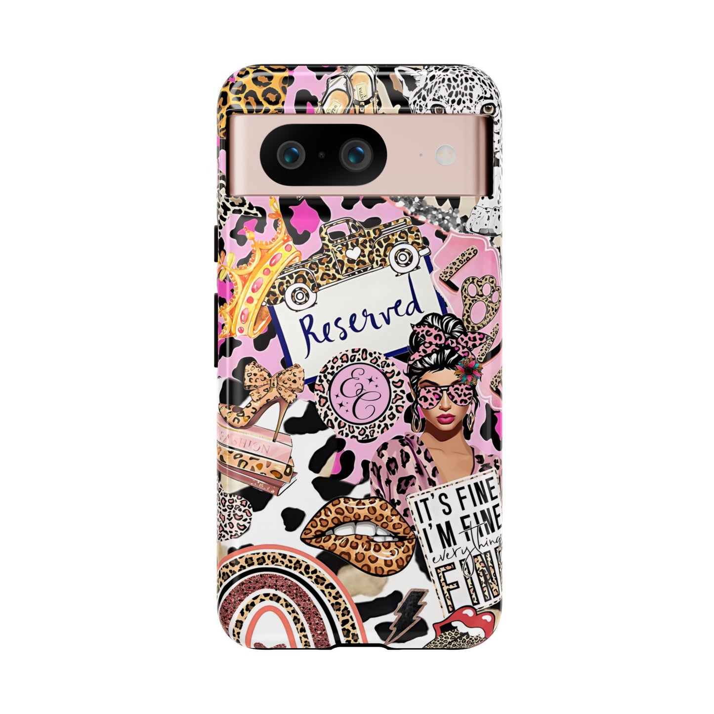 Leopard Wild Glamour Tough Phone Case
