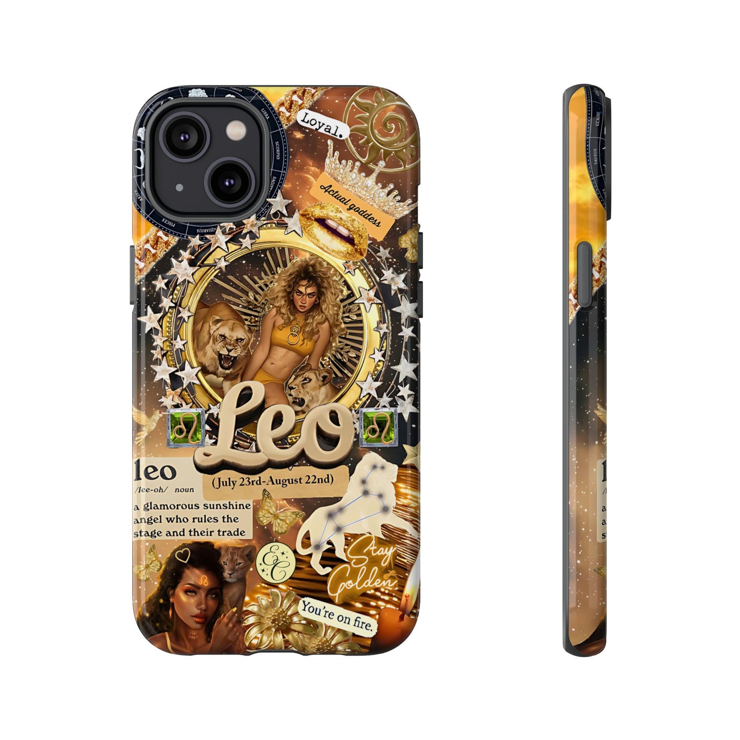 Leo Zodiac Sign Tough Phone Case