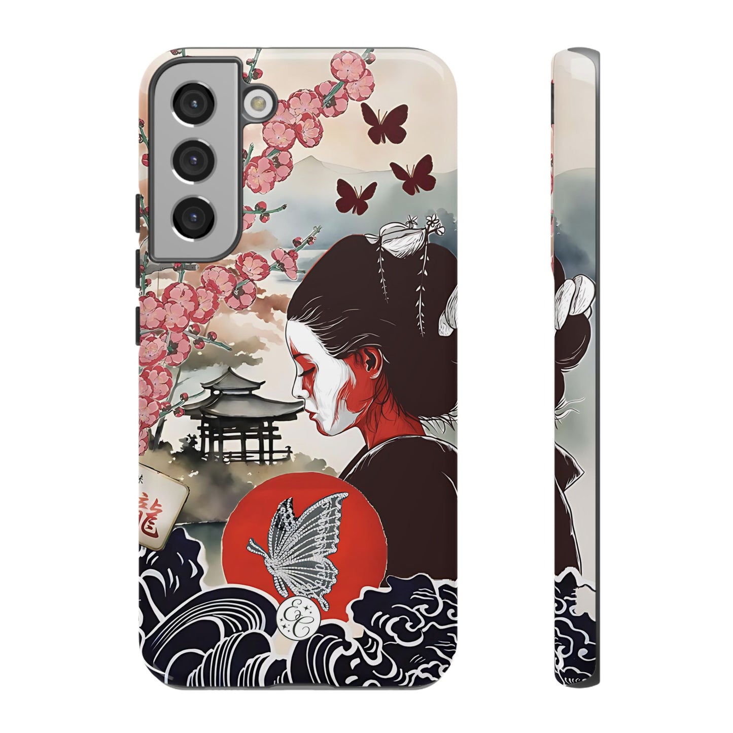 Japanese Geisha Tough Phone Case