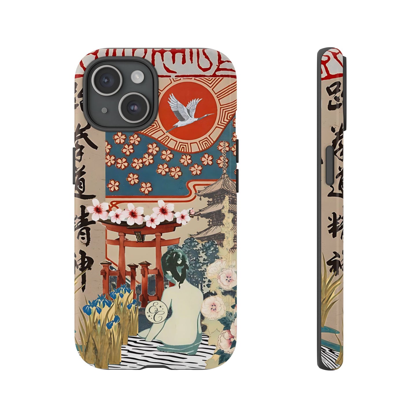 Japanese Style Art Tough Phone Case