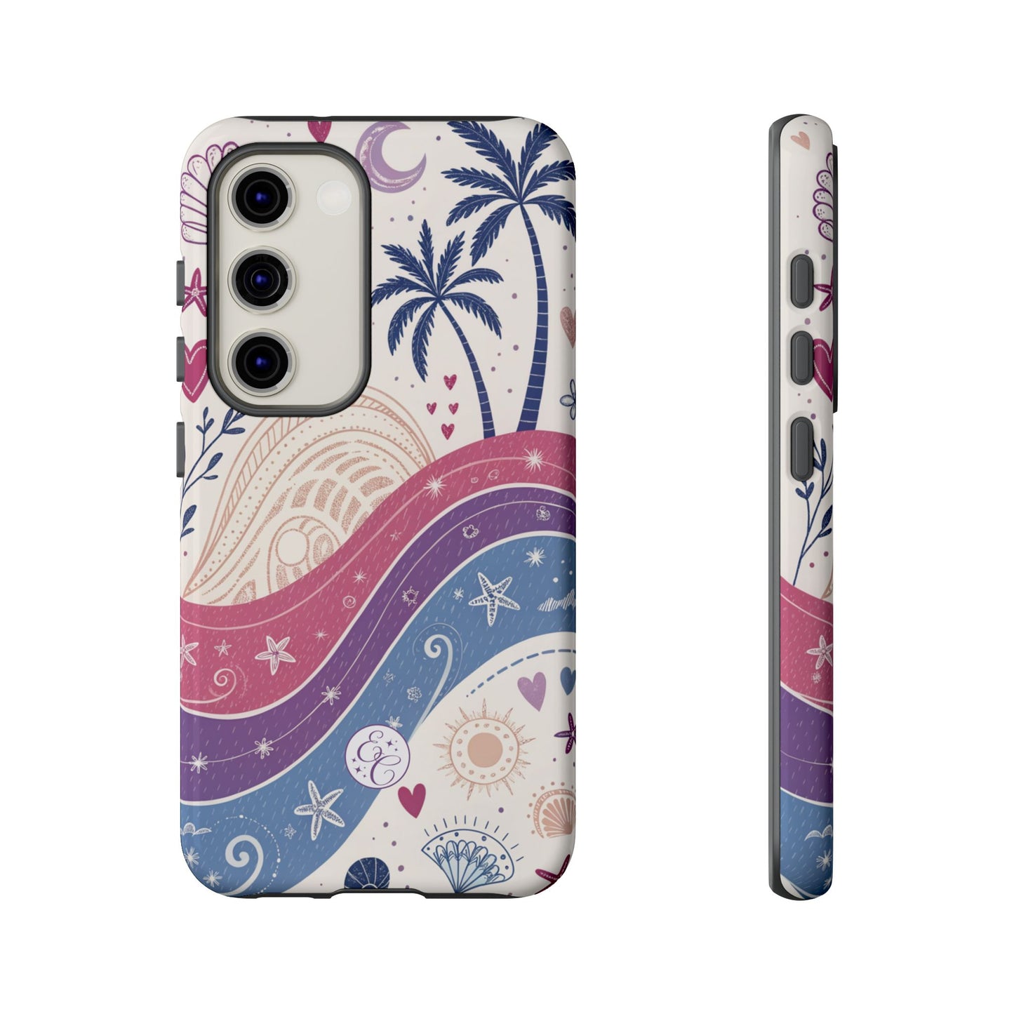Bisexual Pride Boho Beach Tough Phone Case