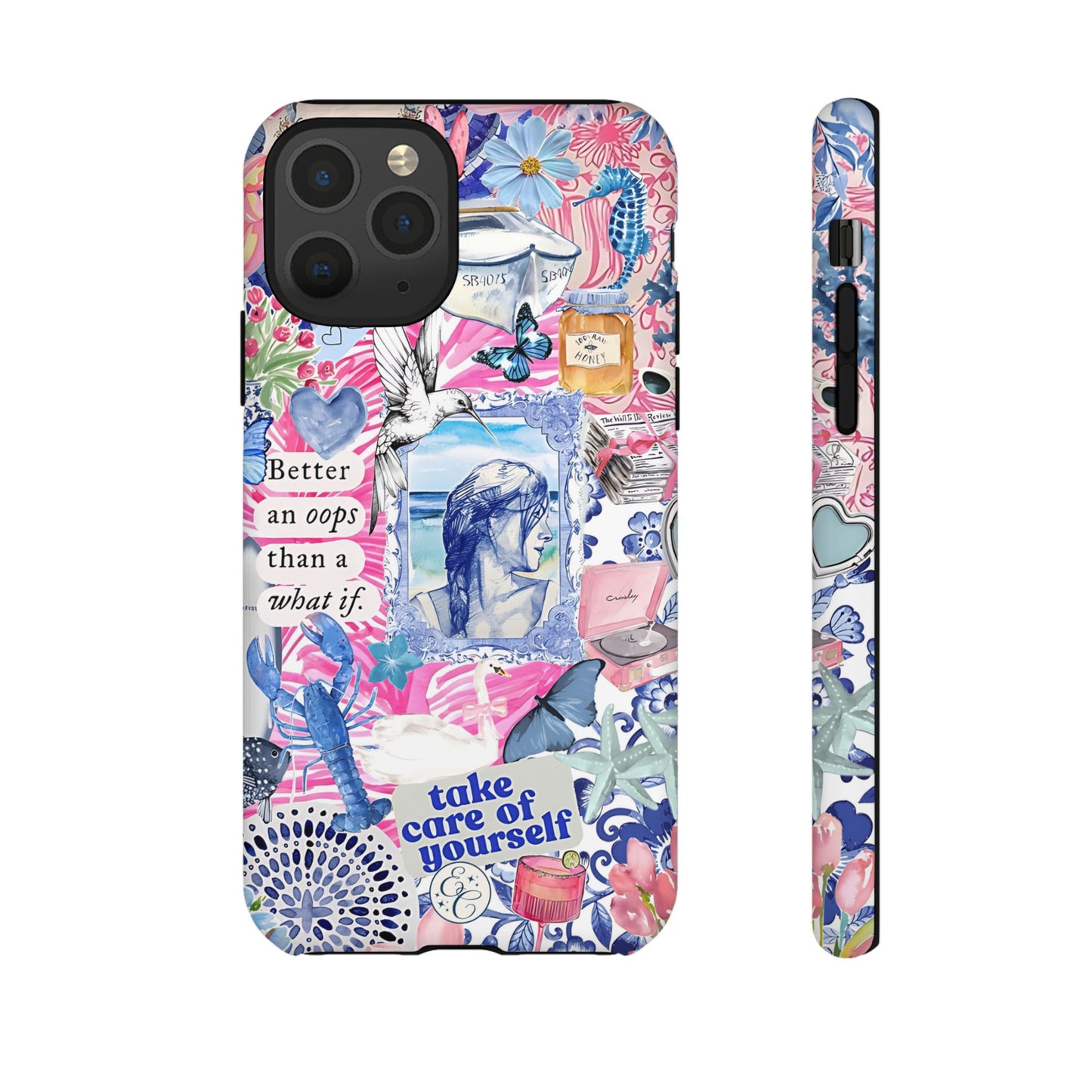 Coquette Summer Time Collage Tough Phone Case