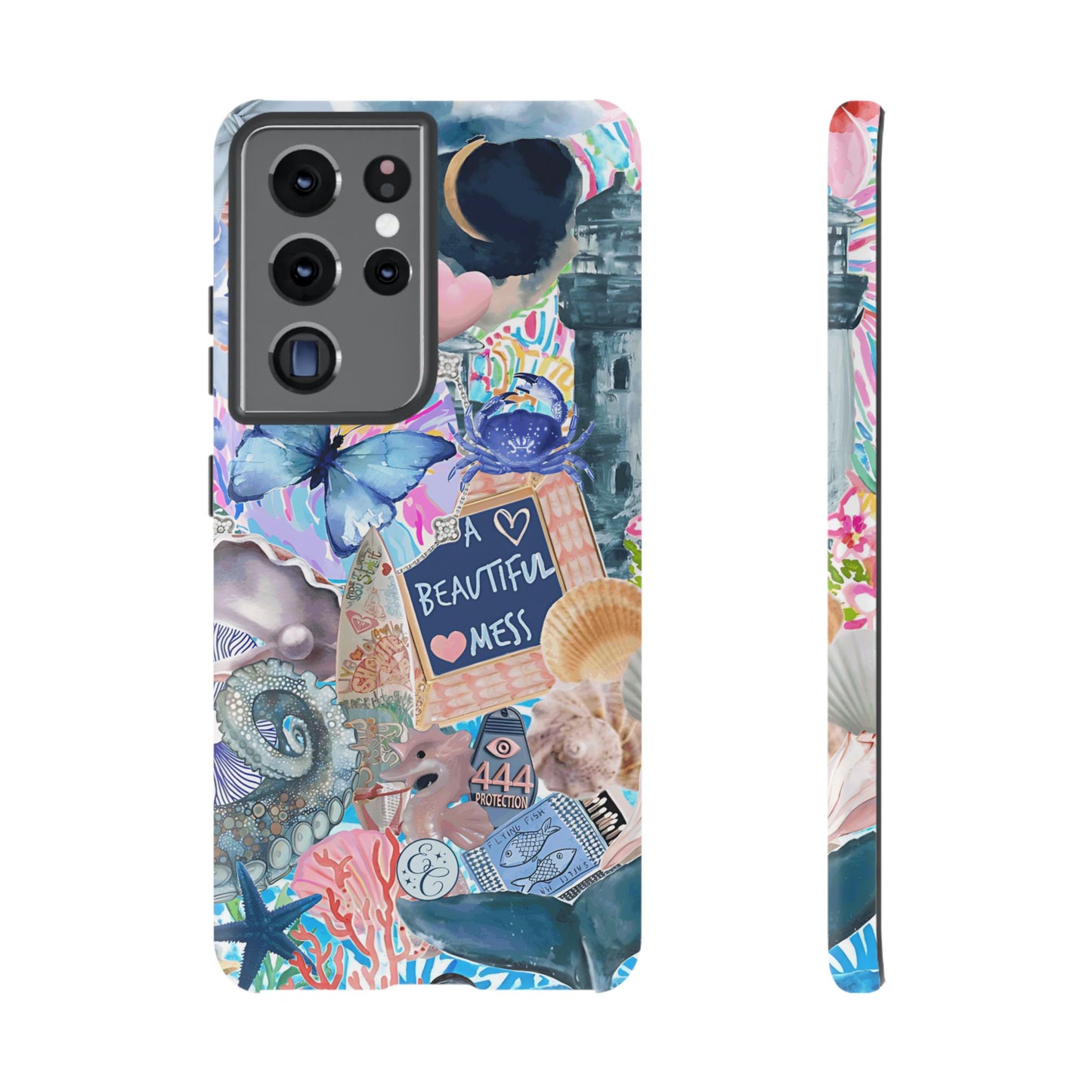 Beautiful Mess Collage Tough Phone Case