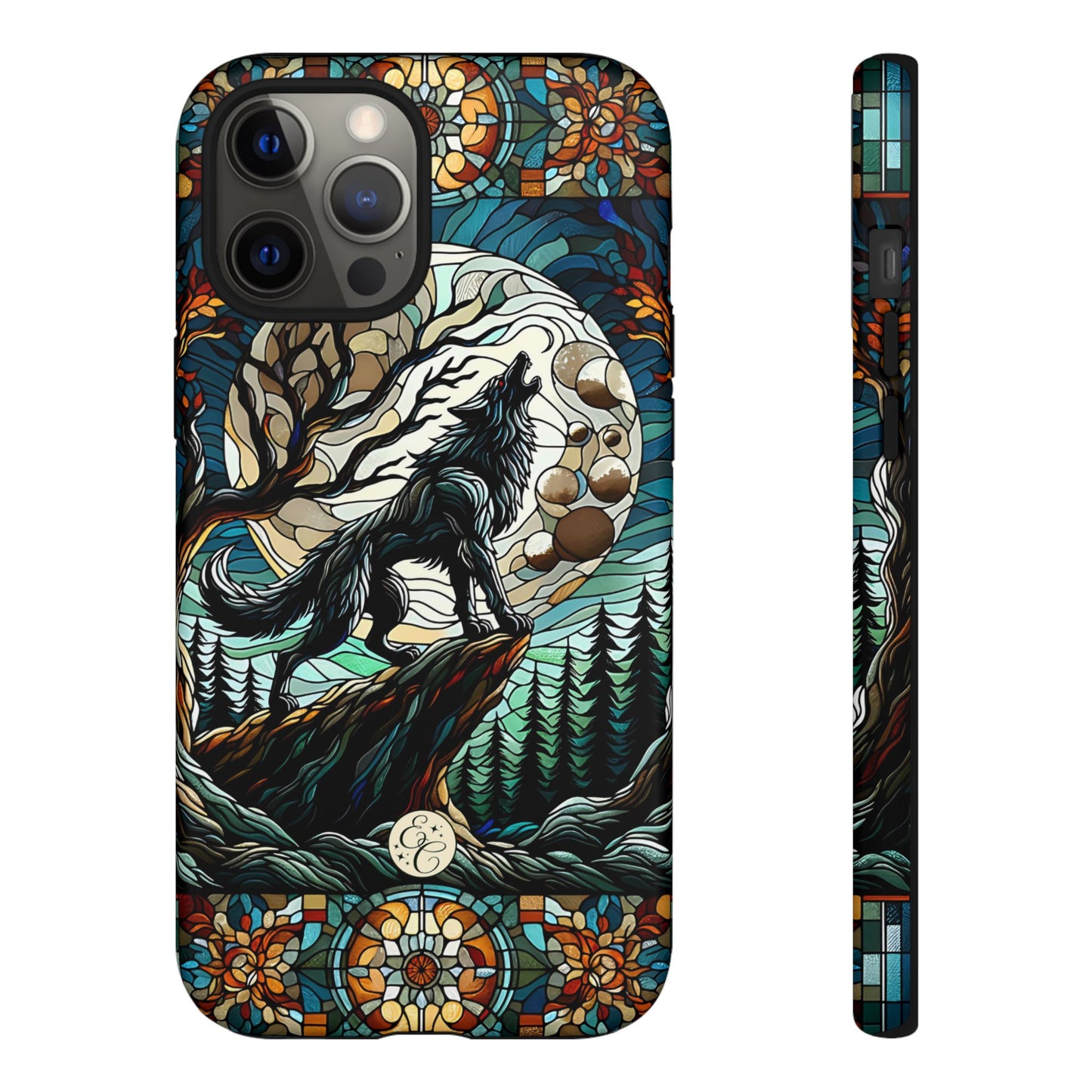 Howling Wolf Tough Phone Case