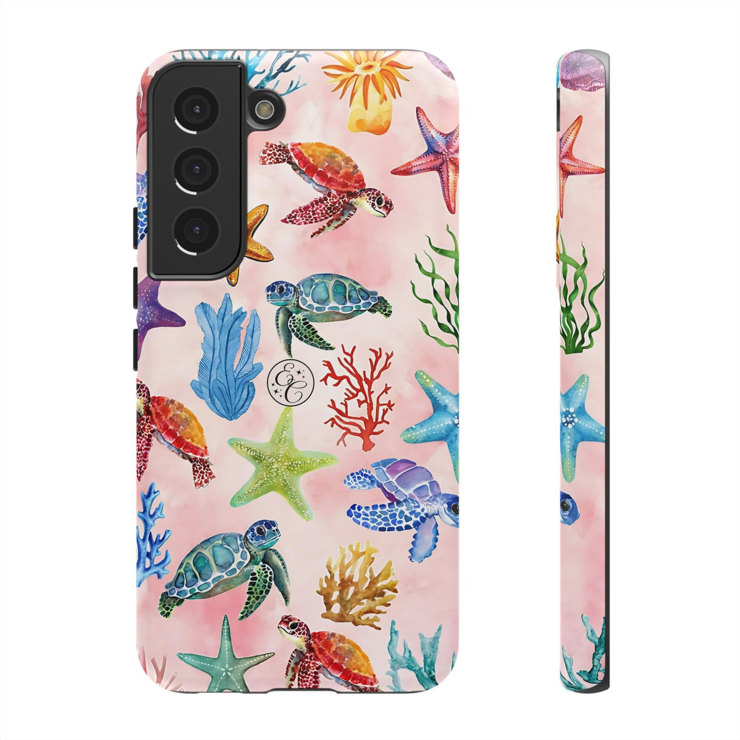 Colorful Marine Life Tough Phone Case