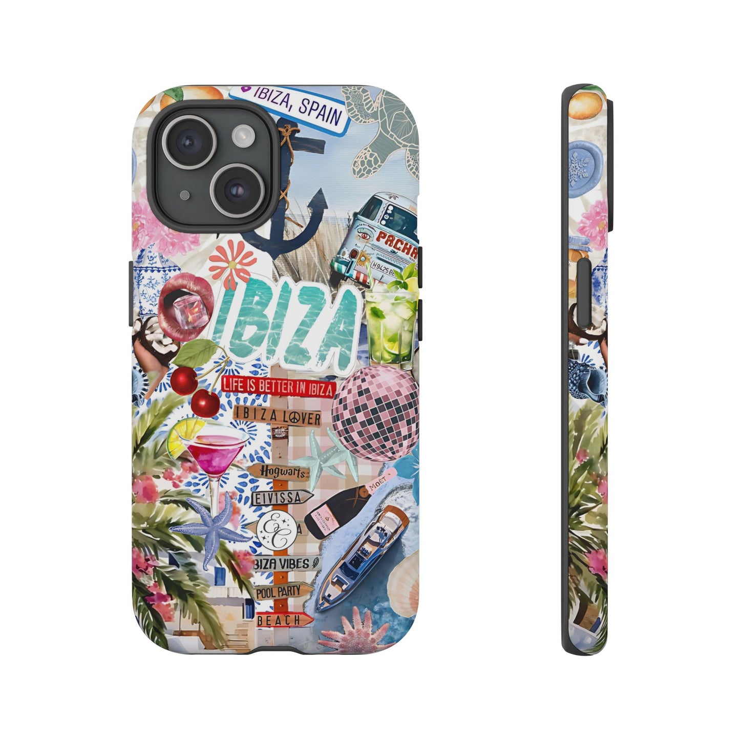 Ibiza Summer Vibes Collage Tough Phone Case