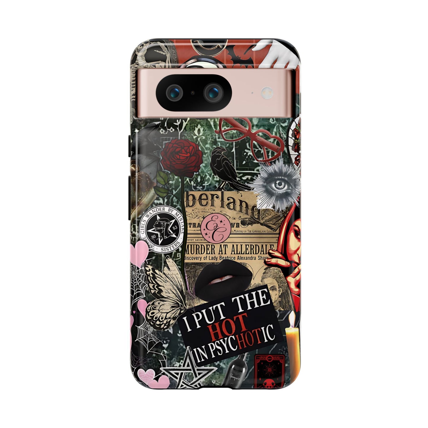 Gothic Collage Tough Phone Case