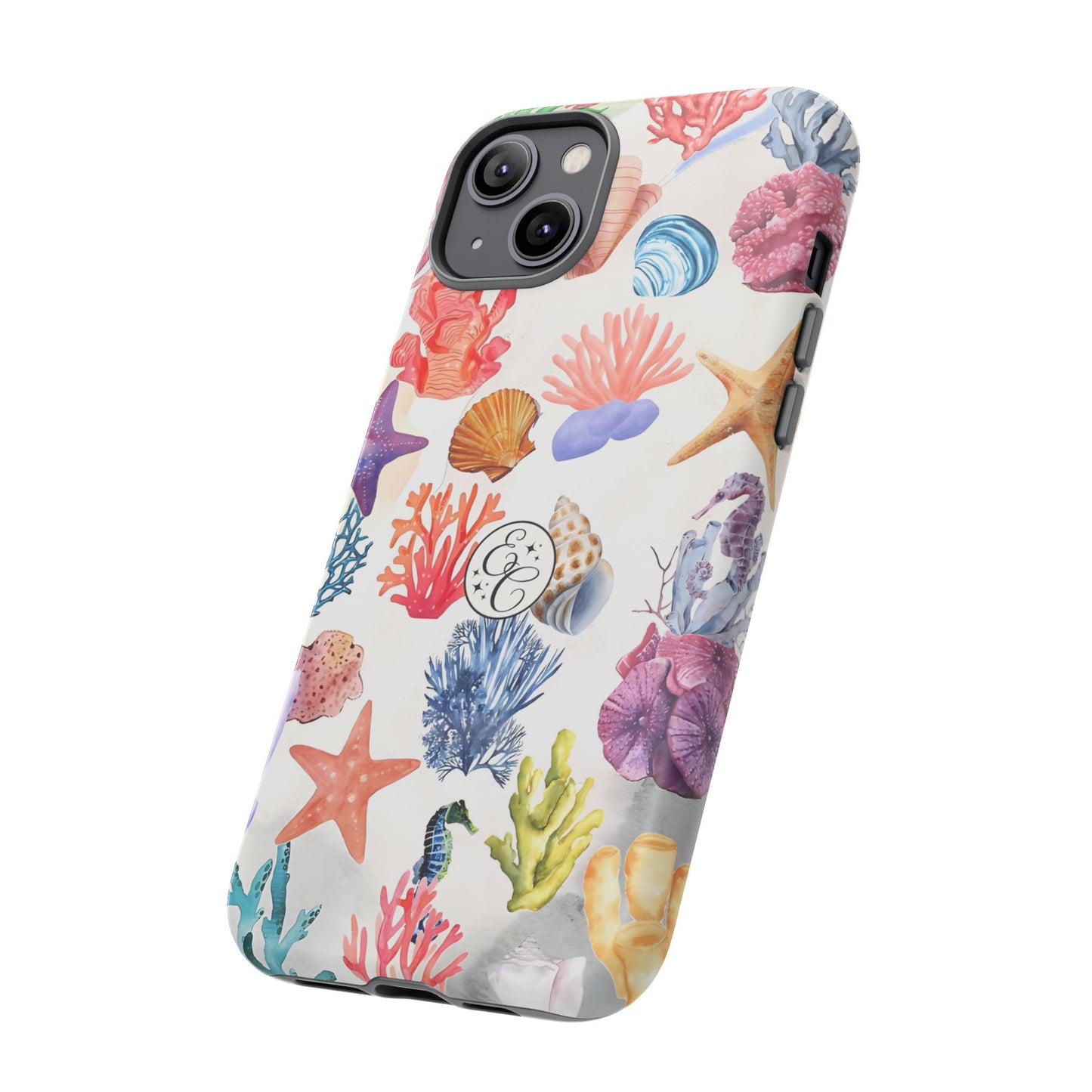 Coral & Sea Shells Tough Phone Case