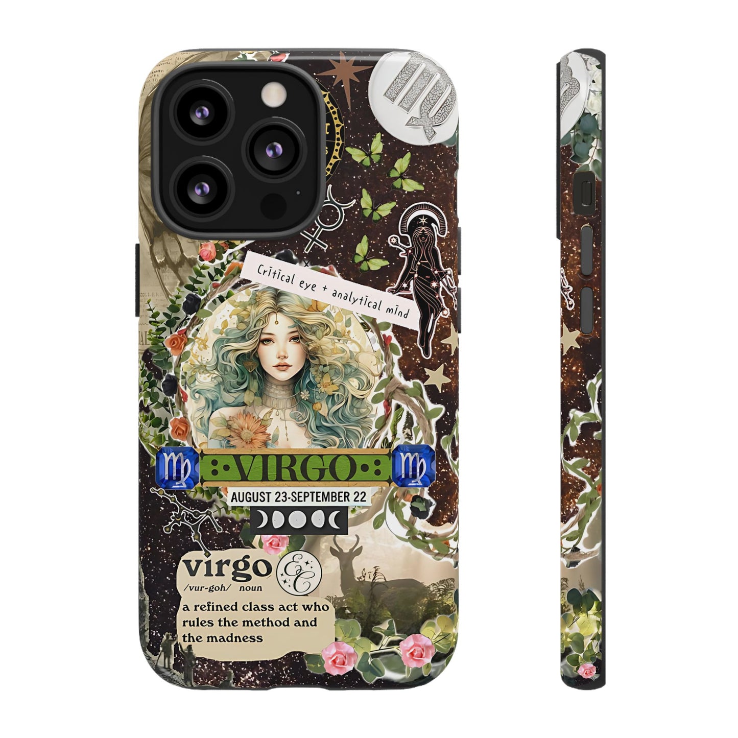 Virgo Zodiac Star Sign Tough Phone Case