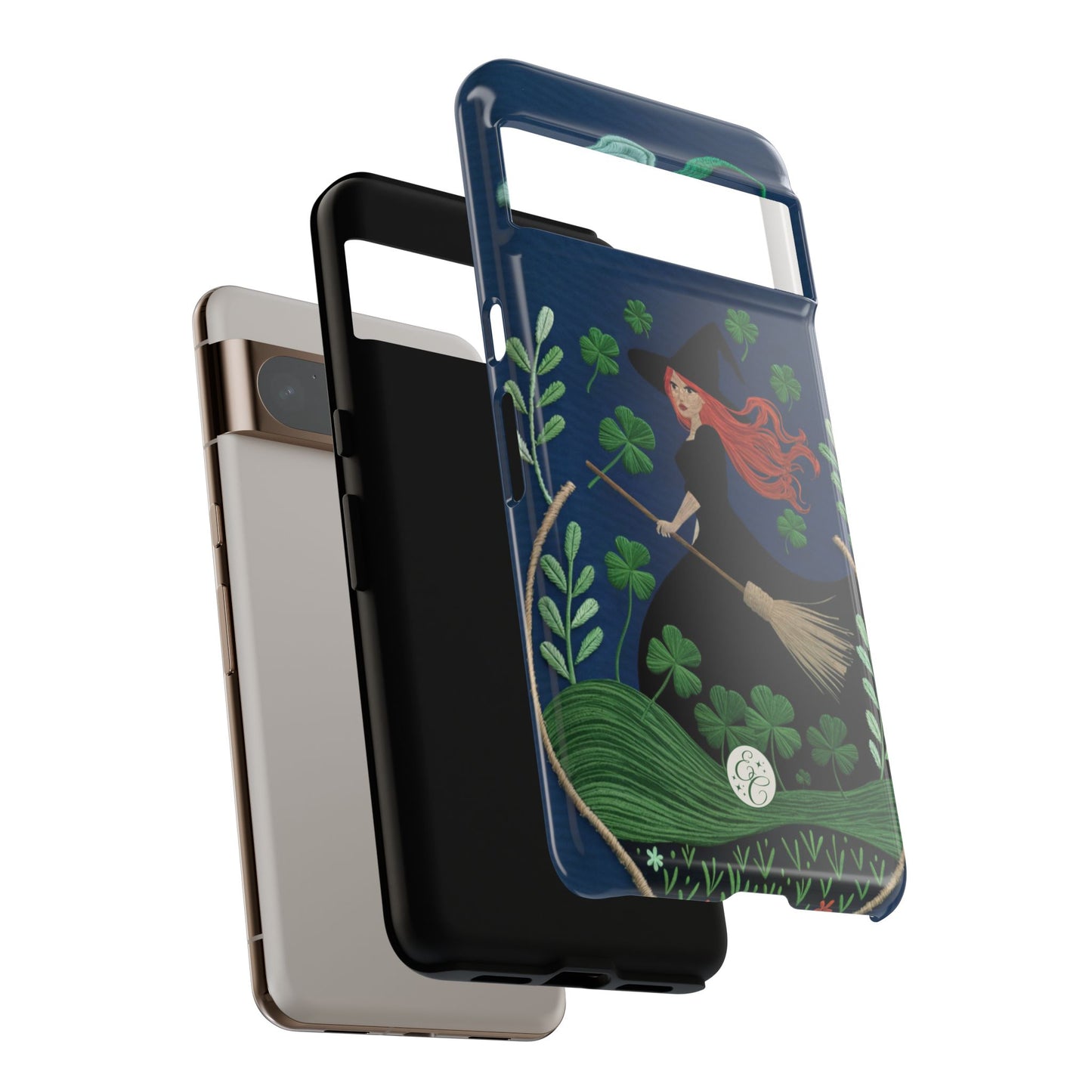 Irish Witch’s Moonlit Stroll Tough Phone Case