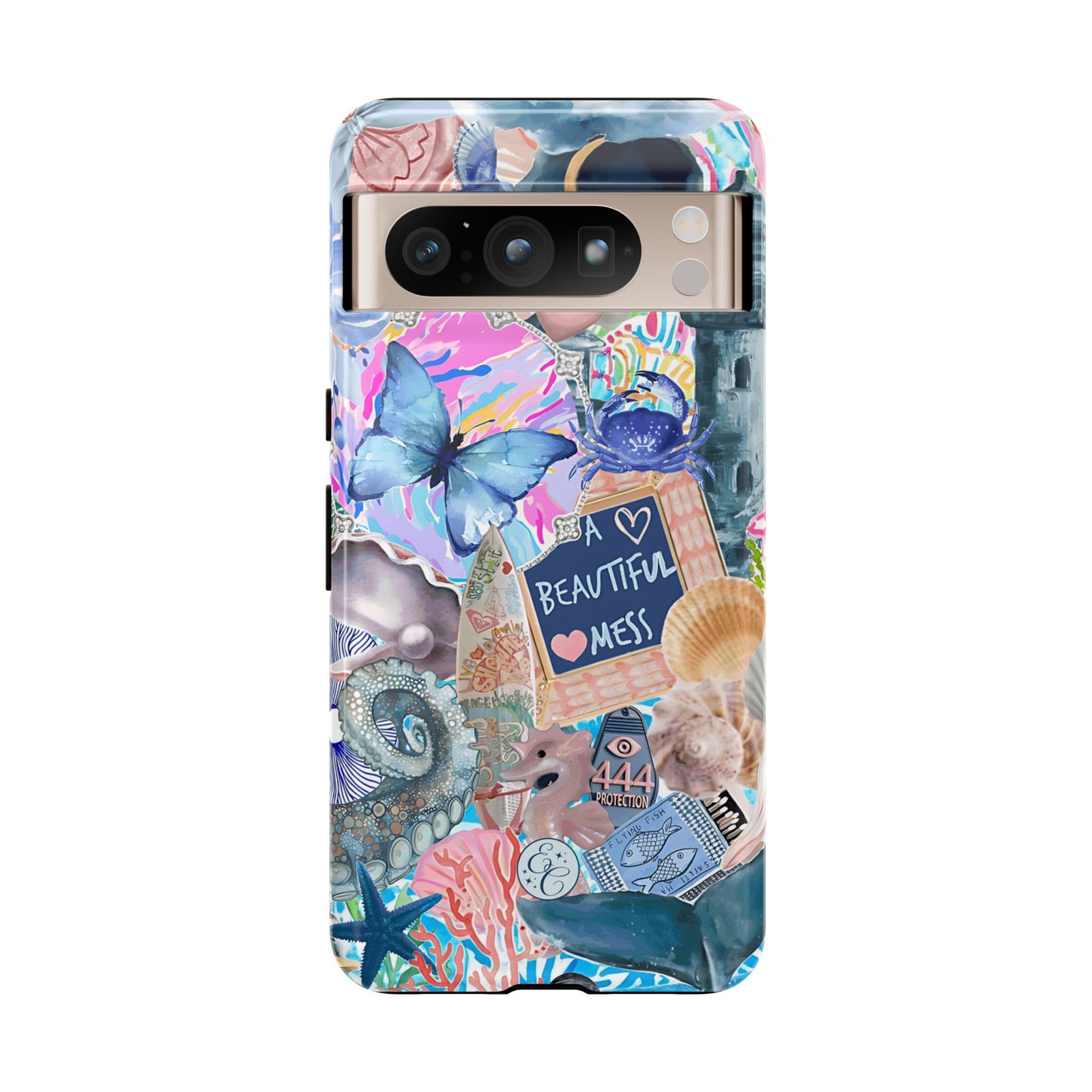 Beautiful Mess Collage Tough Phone Case