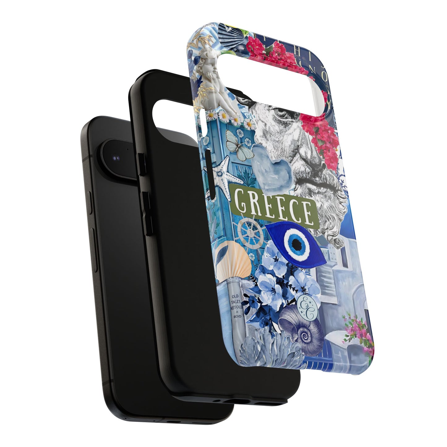 Greek Summer Collage Tough Phone Case
