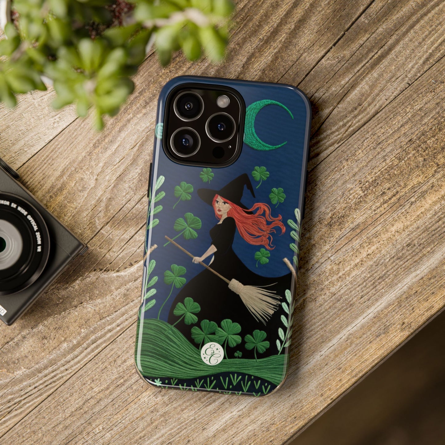 Irish Witch’s Moonlit Stroll Tough Phone Case