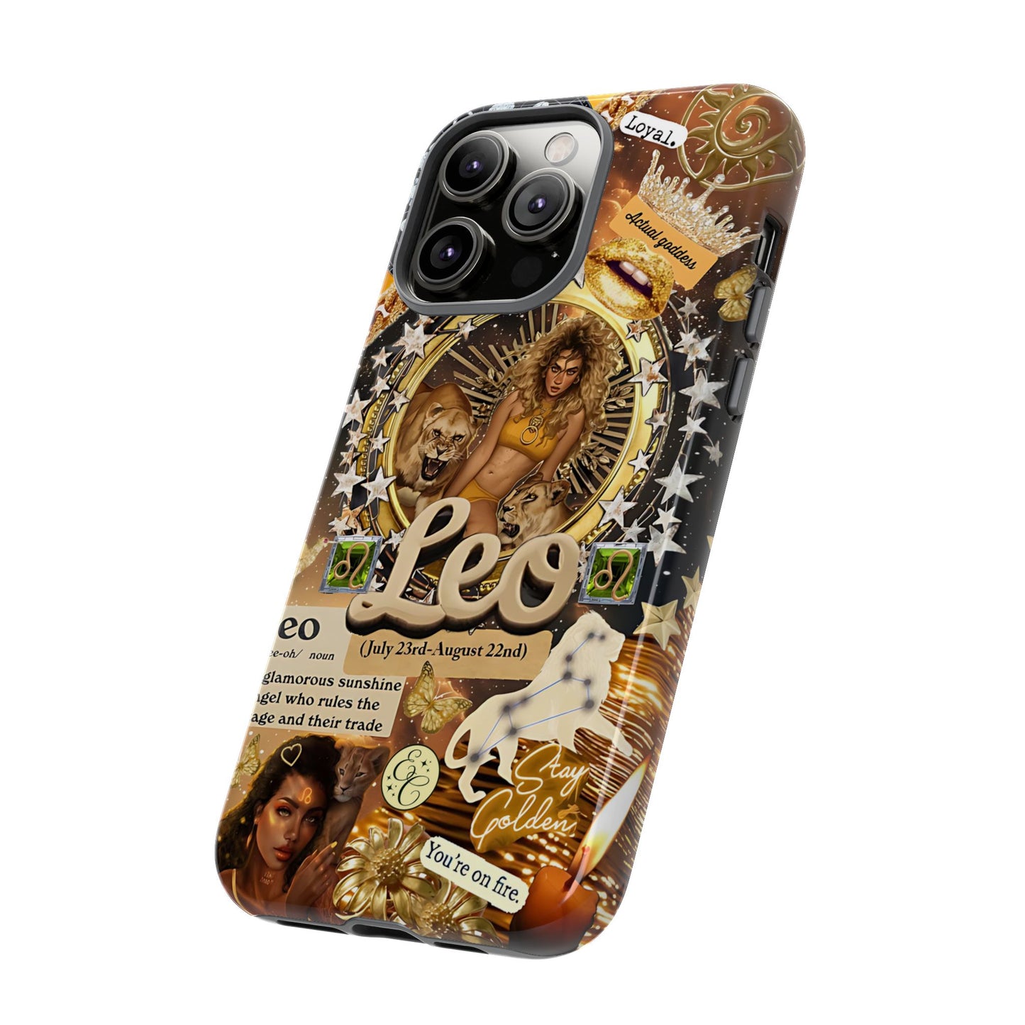 Leo Zodiac Sign Tough Phone Case