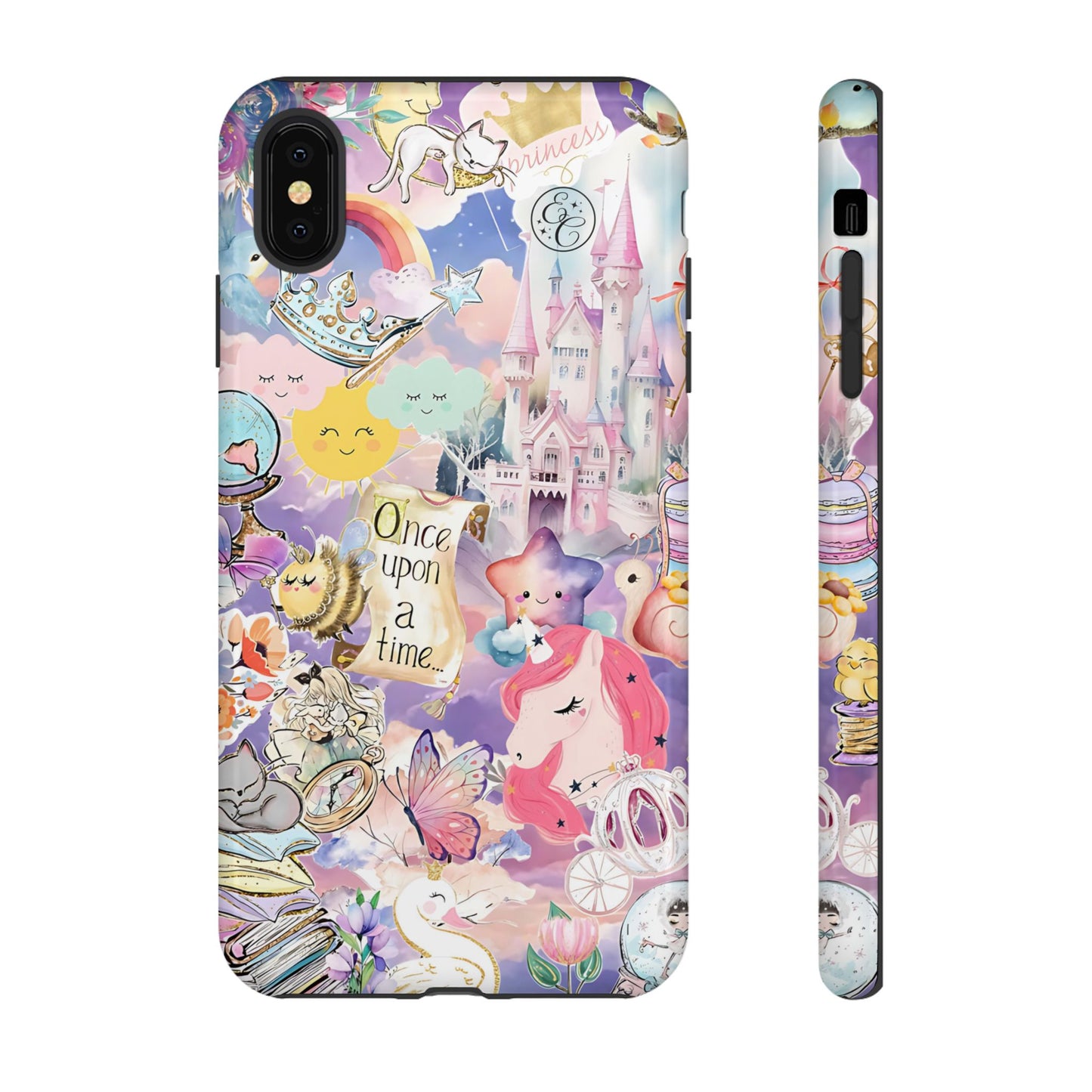 Whimsical Fairytale Collage Tough Phone Case