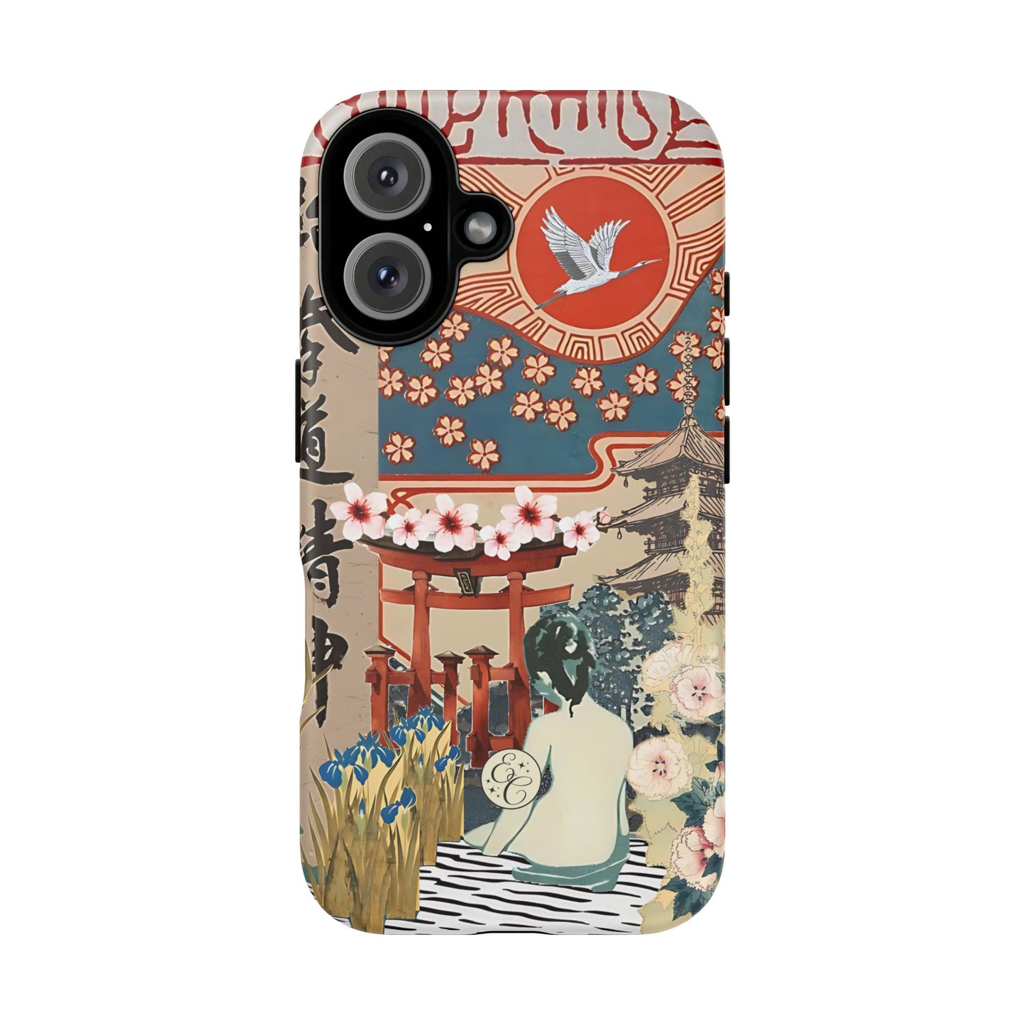 Japanese Style Art Tough Phone Case