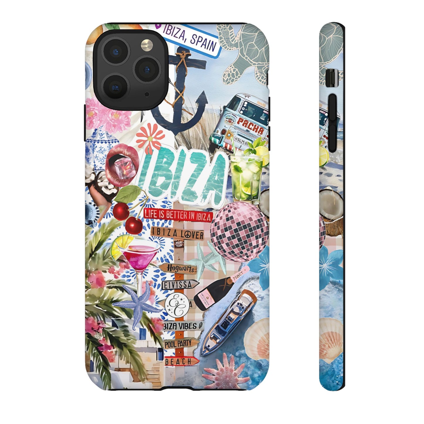 Ibiza Summer Vibes Collage Tough Phone Case