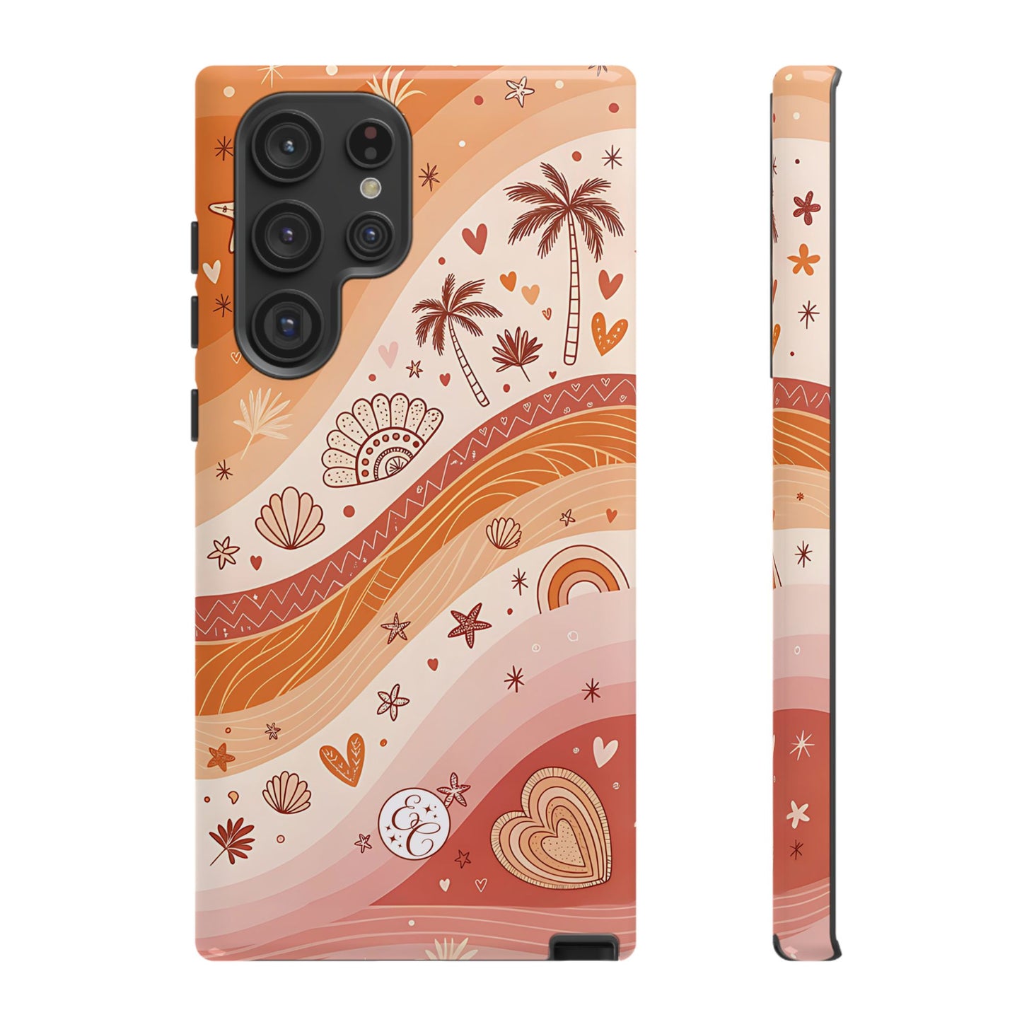 Lesbian Pride Boho Beach Tough Phone Case
