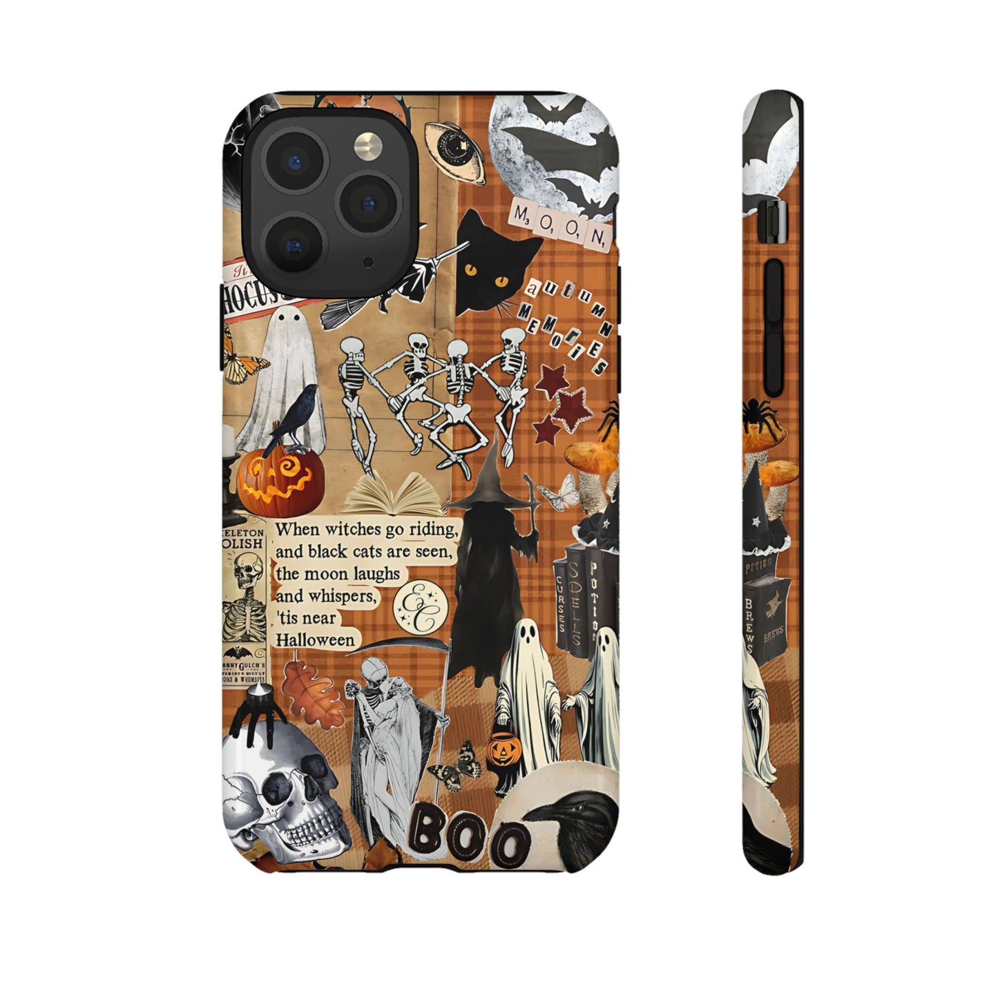 Halloween Spooky Collage Tough Phone Case