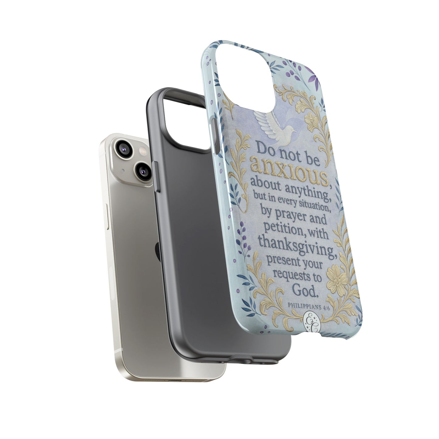 Philippians 4:6 Tough Phone Case