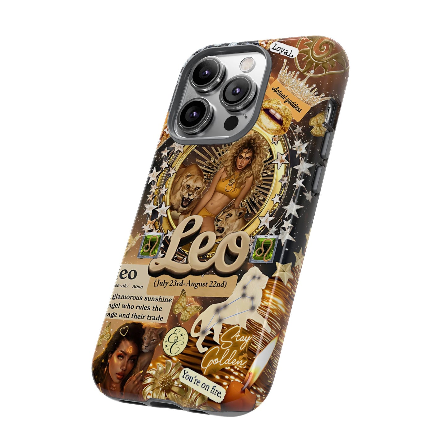 Leo Zodiac Sign Tough Phone Case