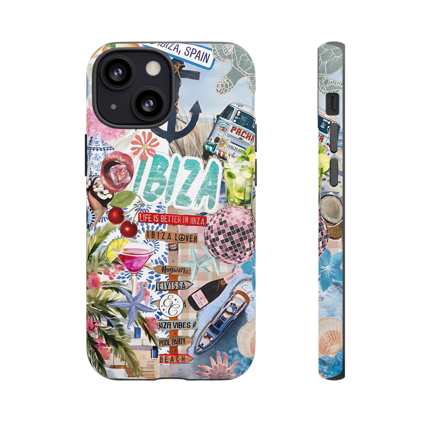 Ibiza Summer Vibes Collage Tough Phone Case