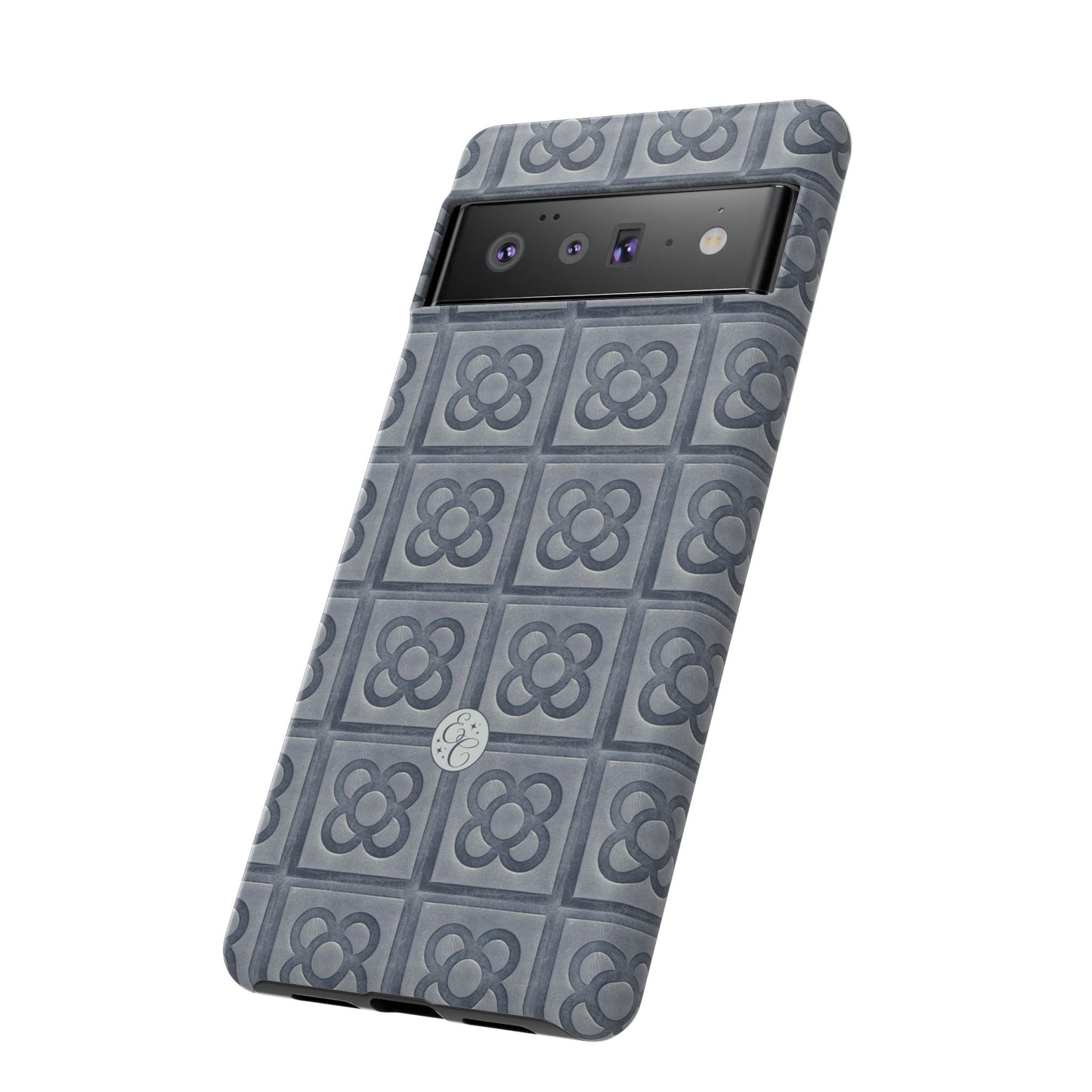 Barcelona Panot Floral Pattern Tough Phone Case