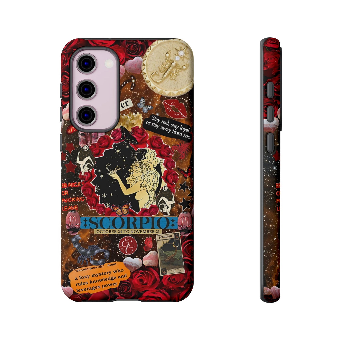 Scorpio Zodiac Star Sign Tough Phone Case