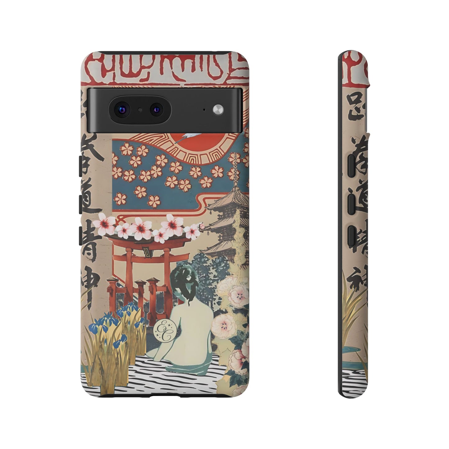 Japanese Style Art Tough Phone Case