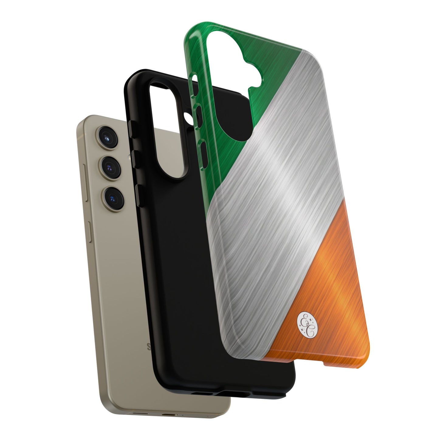Luxury Ireland Flag Tough Phone Case