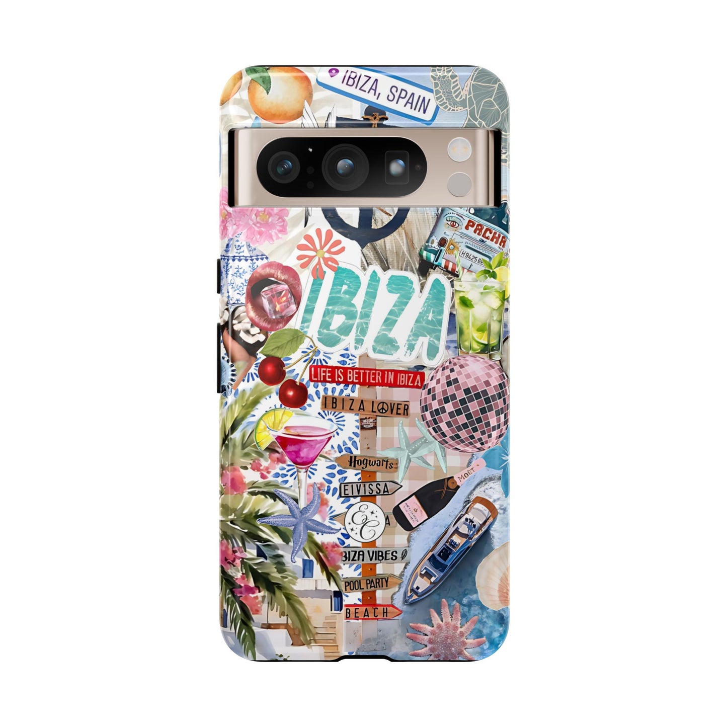 Ibiza Summer Vibes Collage Tough Phone Case