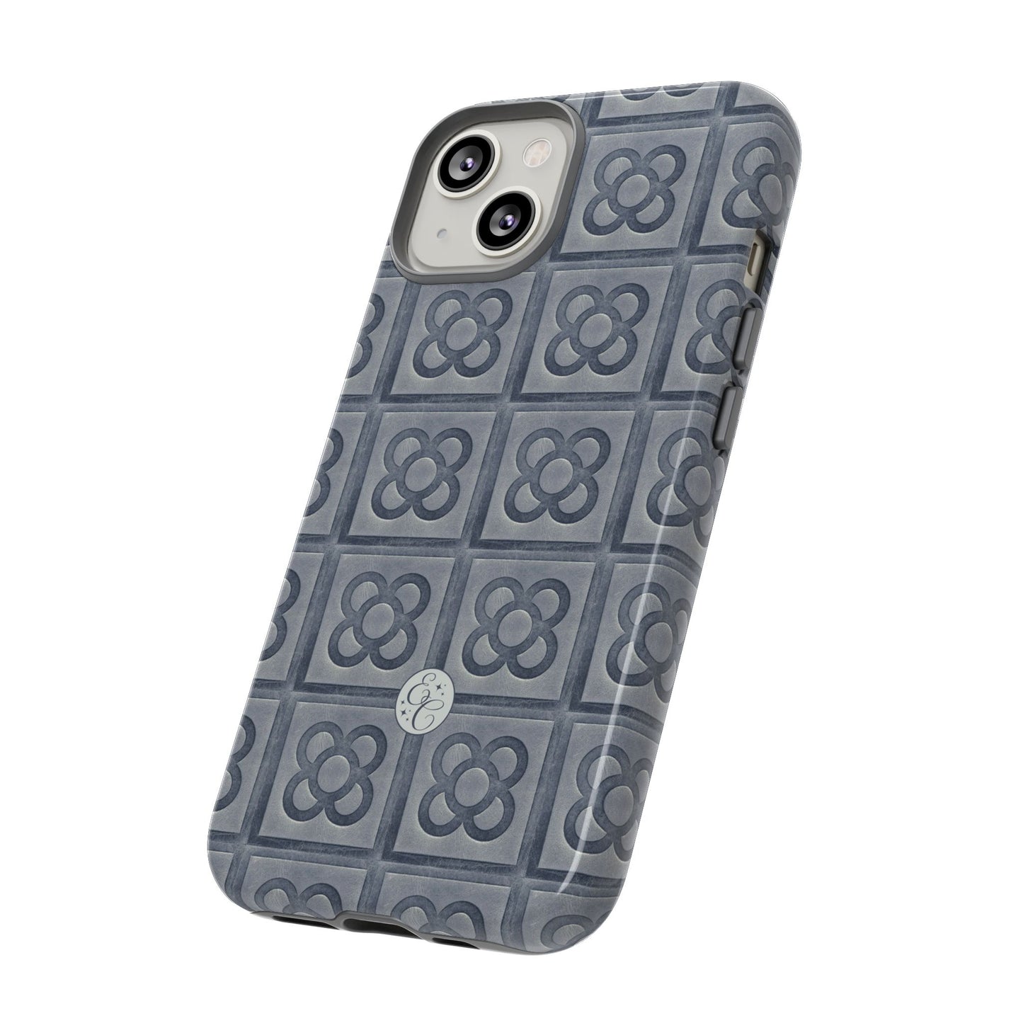 Barcelona Panot Floral Pattern Tough Phone Case