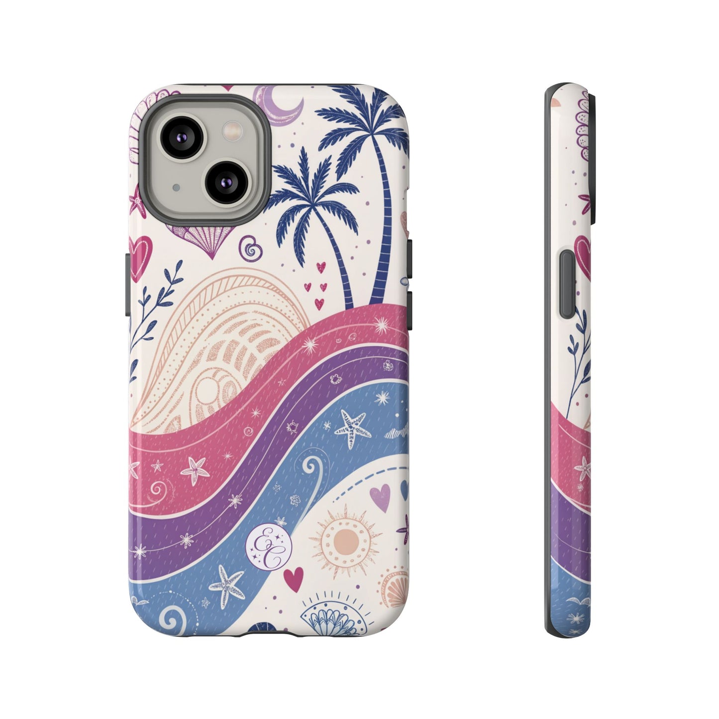 Bisexual Pride Boho Beach Tough Phone Case