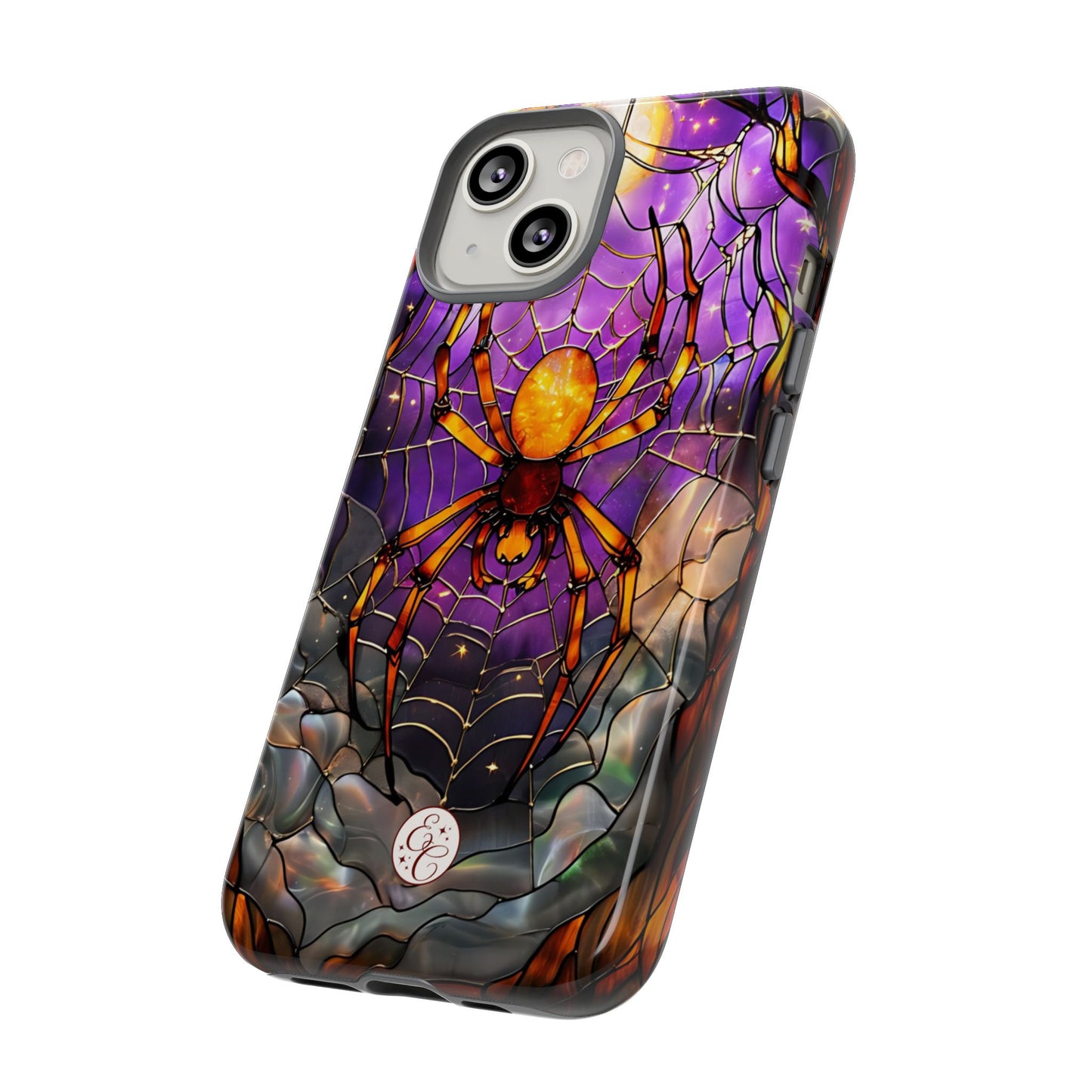 Stained Glass Spider Tough Phone Case