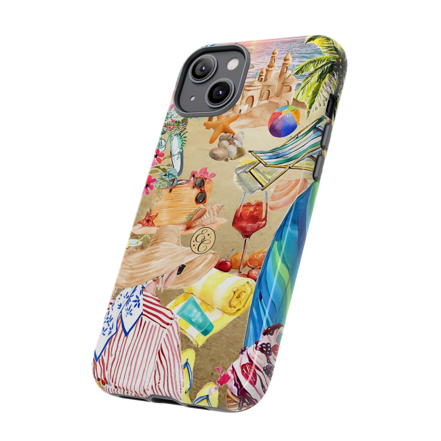 Beach Vibes Tough Phone Case