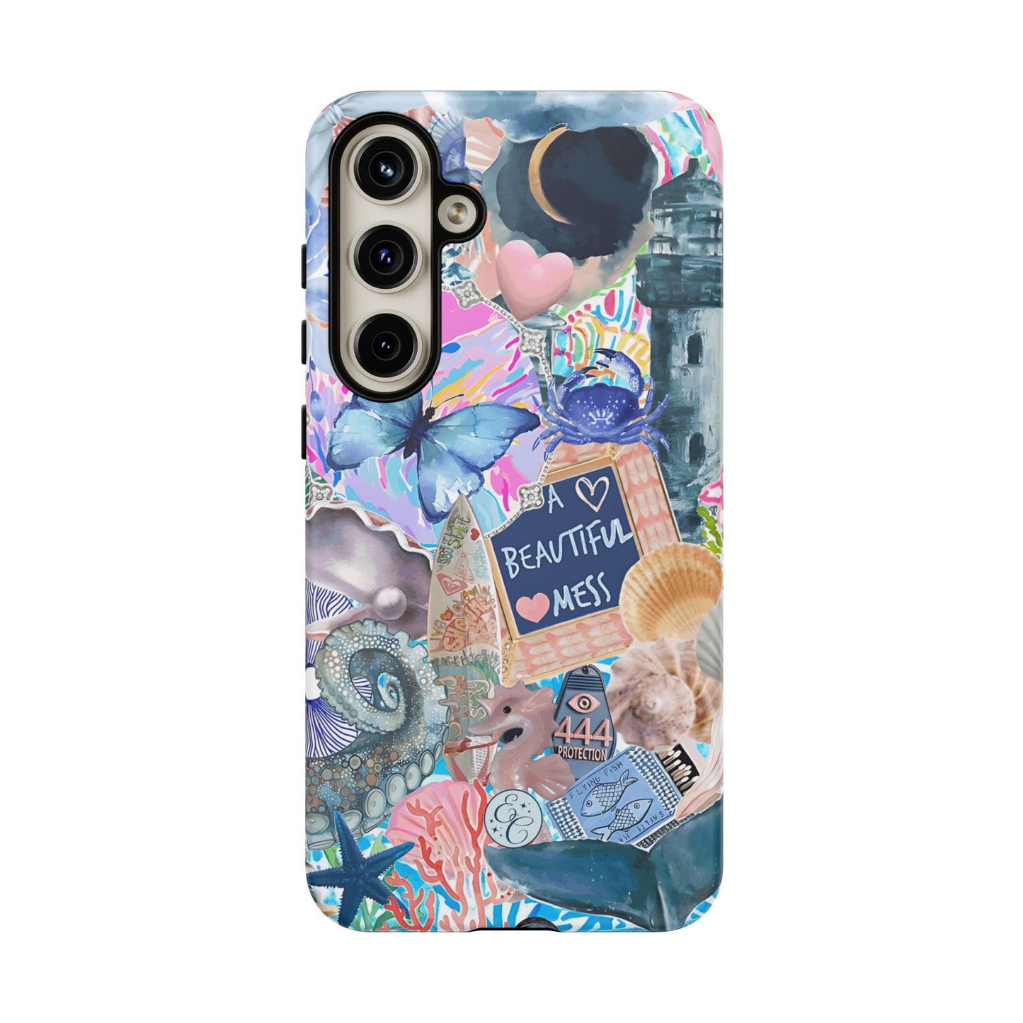 Beautiful Mess Collage Tough Phone Case