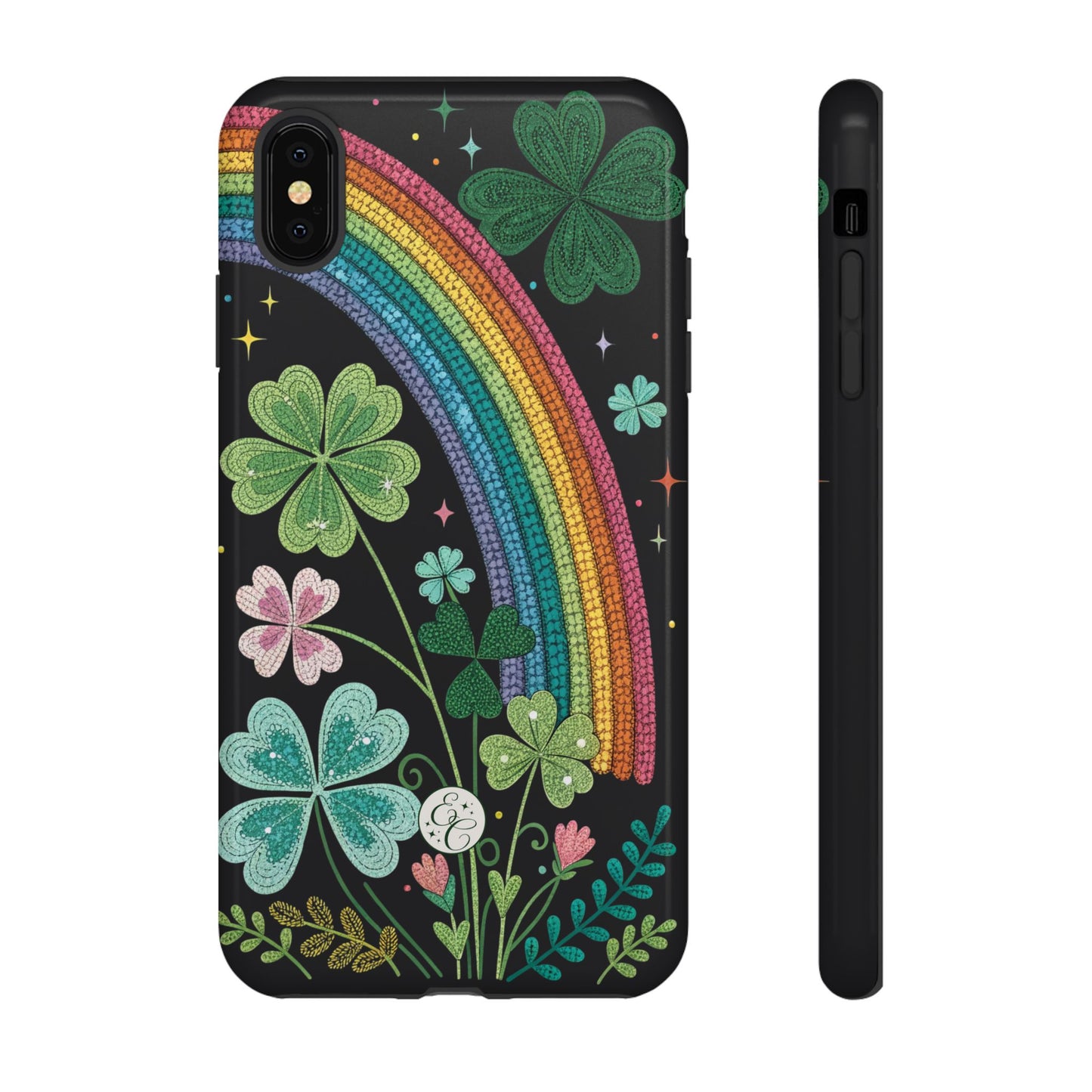 Rainbow & Shamrock Tough Phone Case