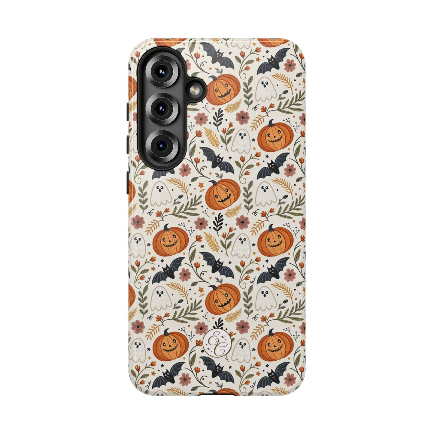 Halloween Pattern Boho Doodle Tough Phone Case