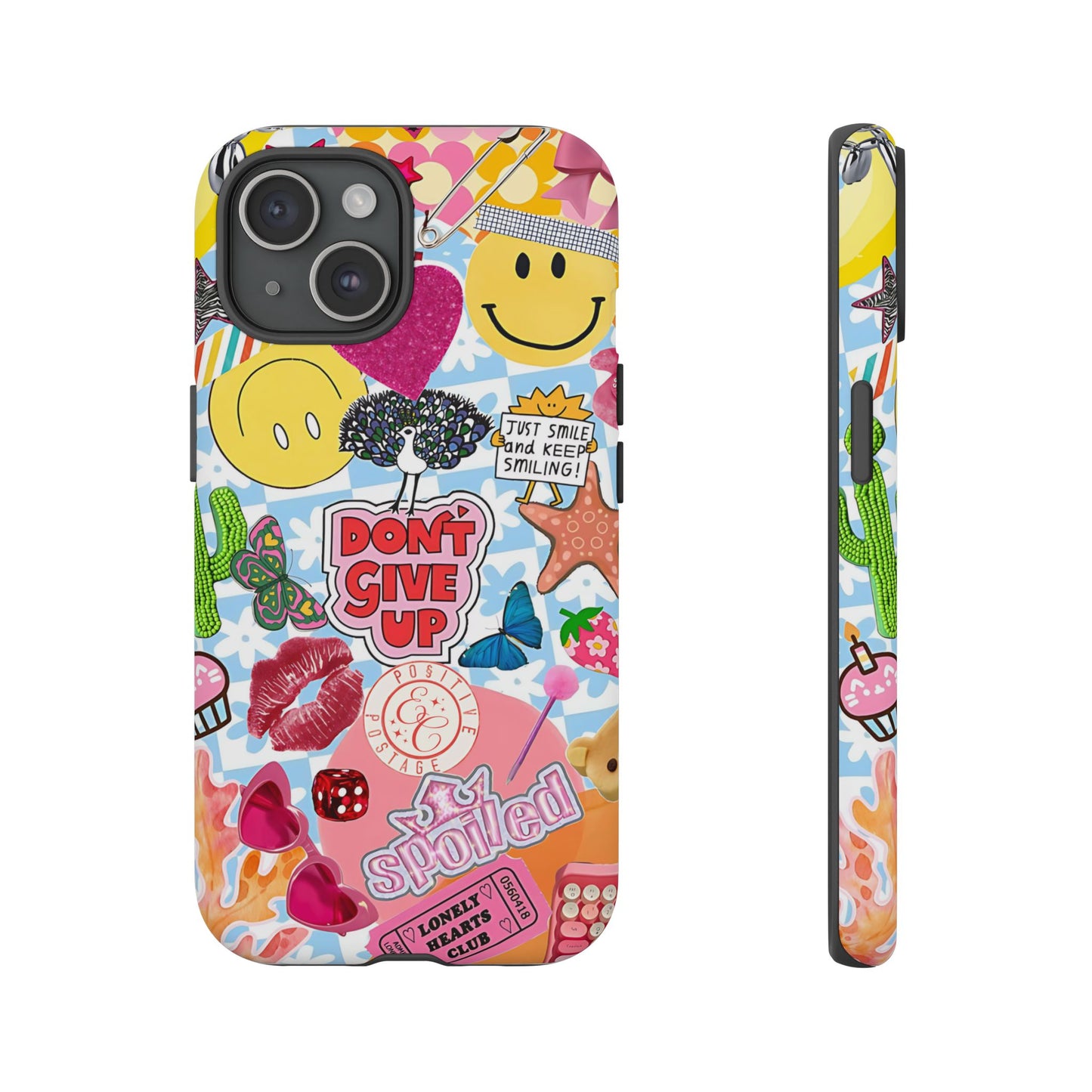 Pop Art Collage Tough Phone Case