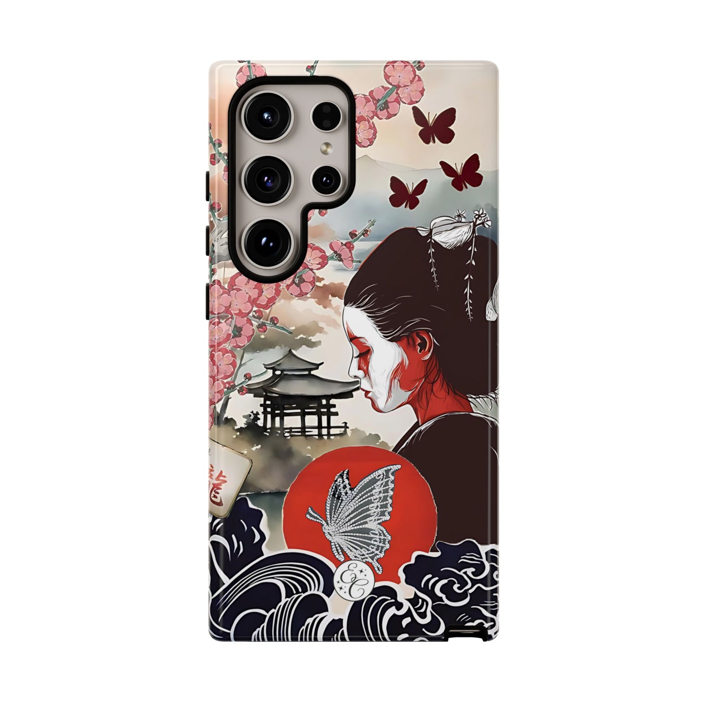 Japanese Geisha Tough Phone Case