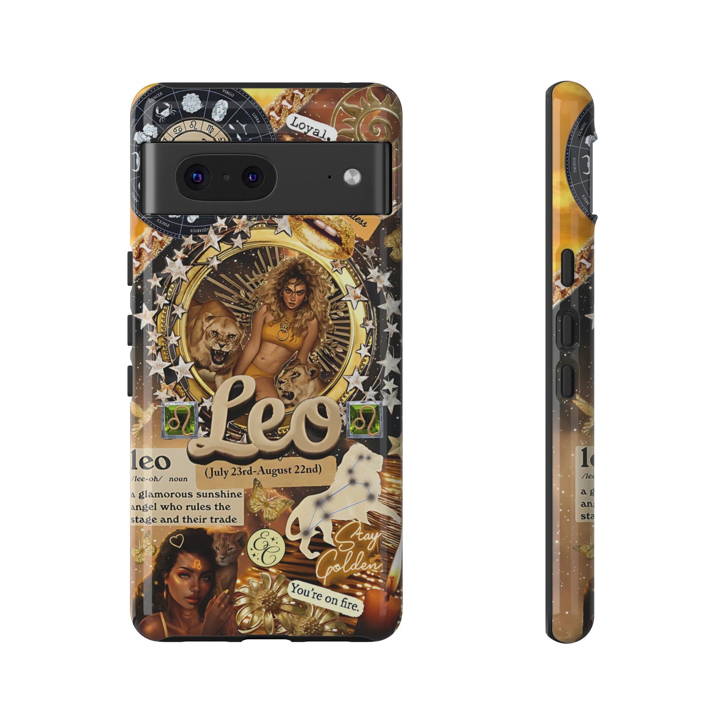 Leo Zodiac Sign Tough Phone Case