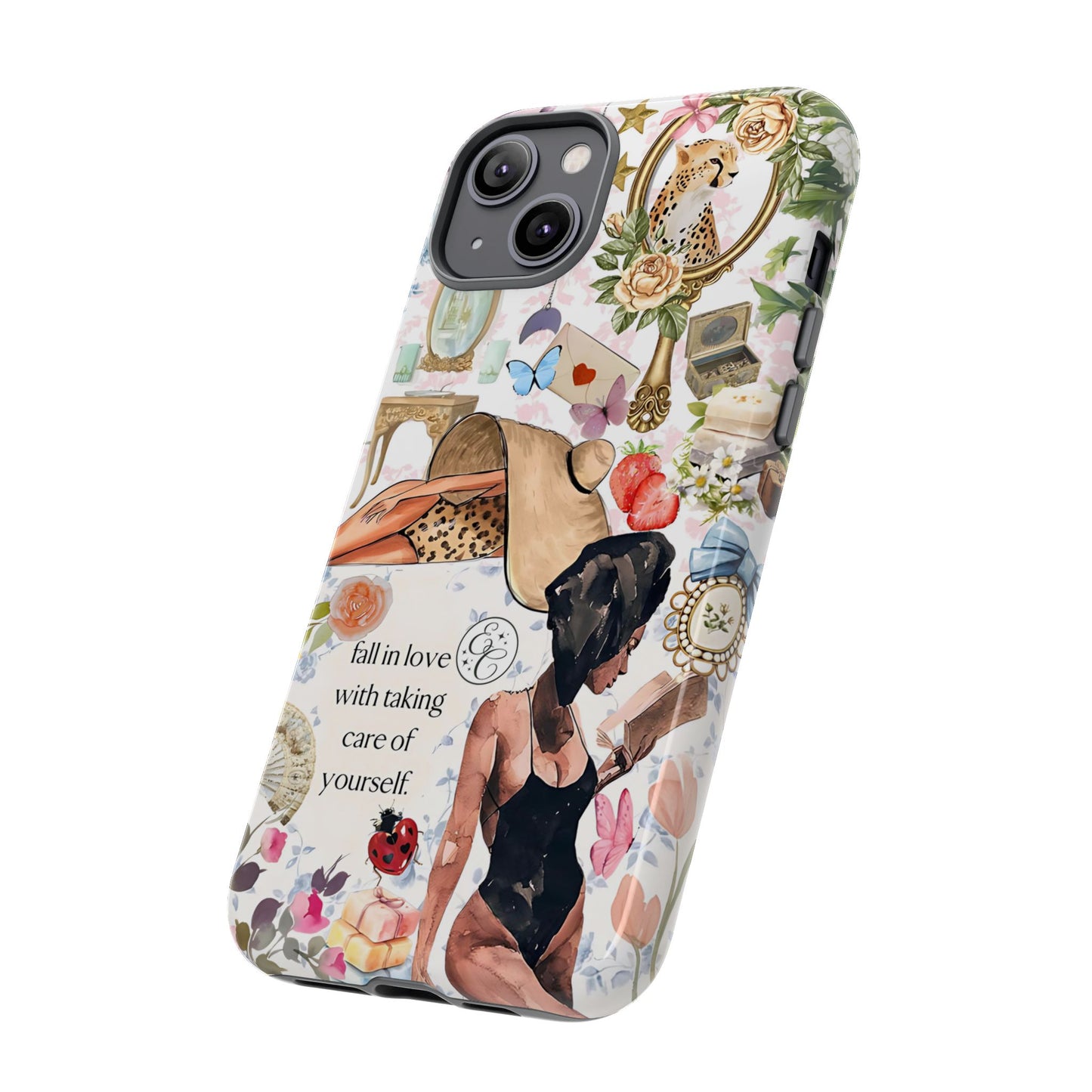 Aesthetic Coquette Collage Tough Phone Case