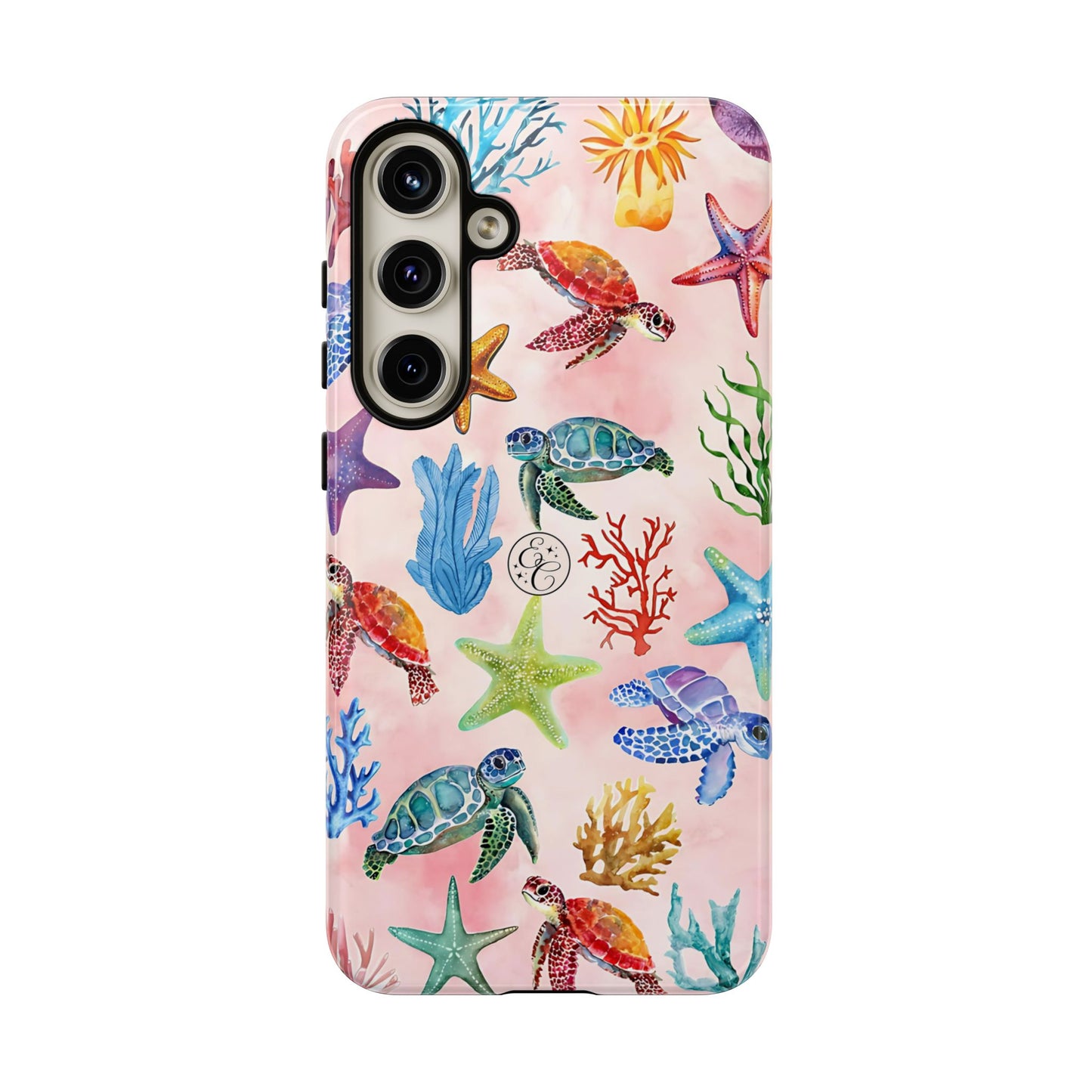 Colorful Marine Life Tough Phone Case