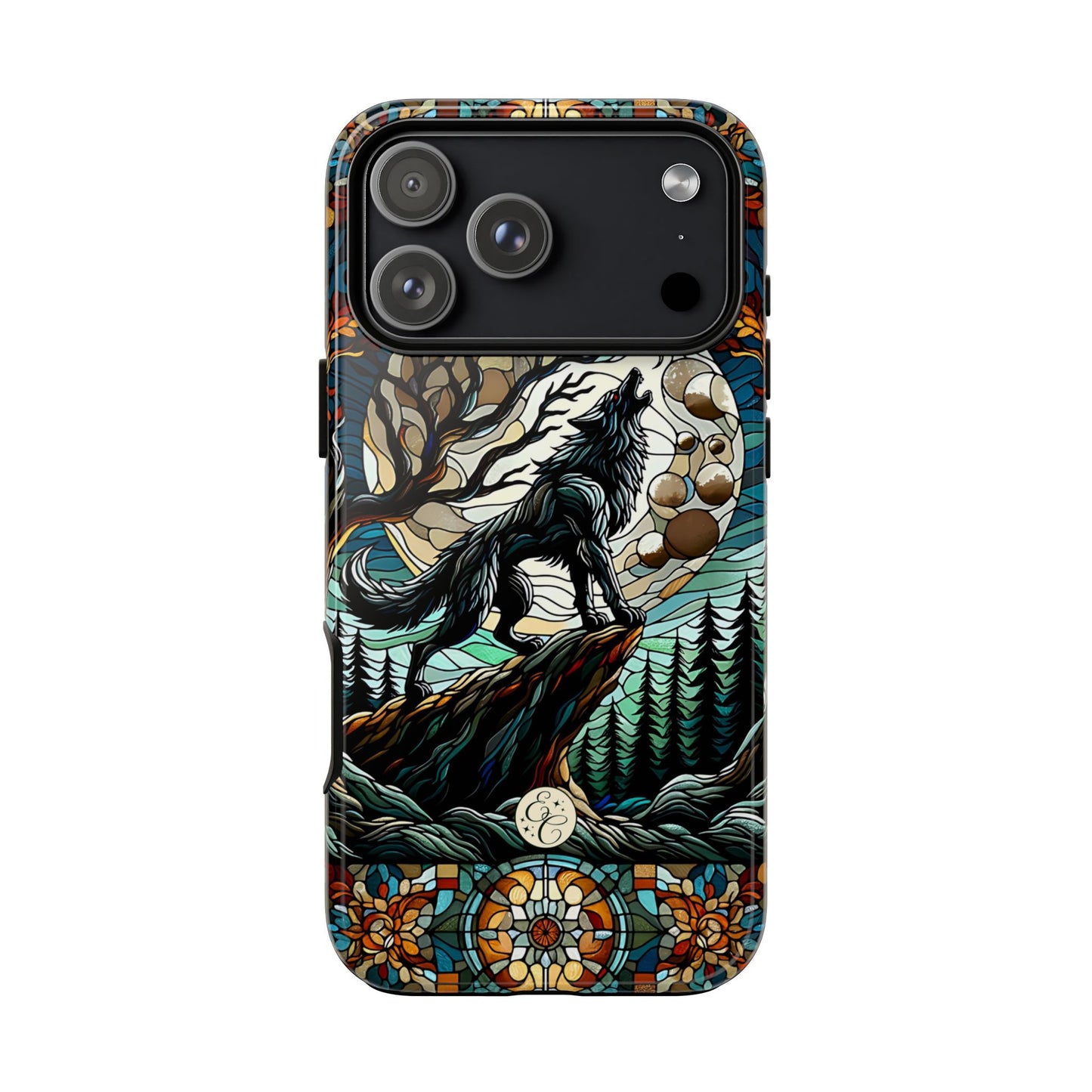 Howling Wolf Tough Phone Case