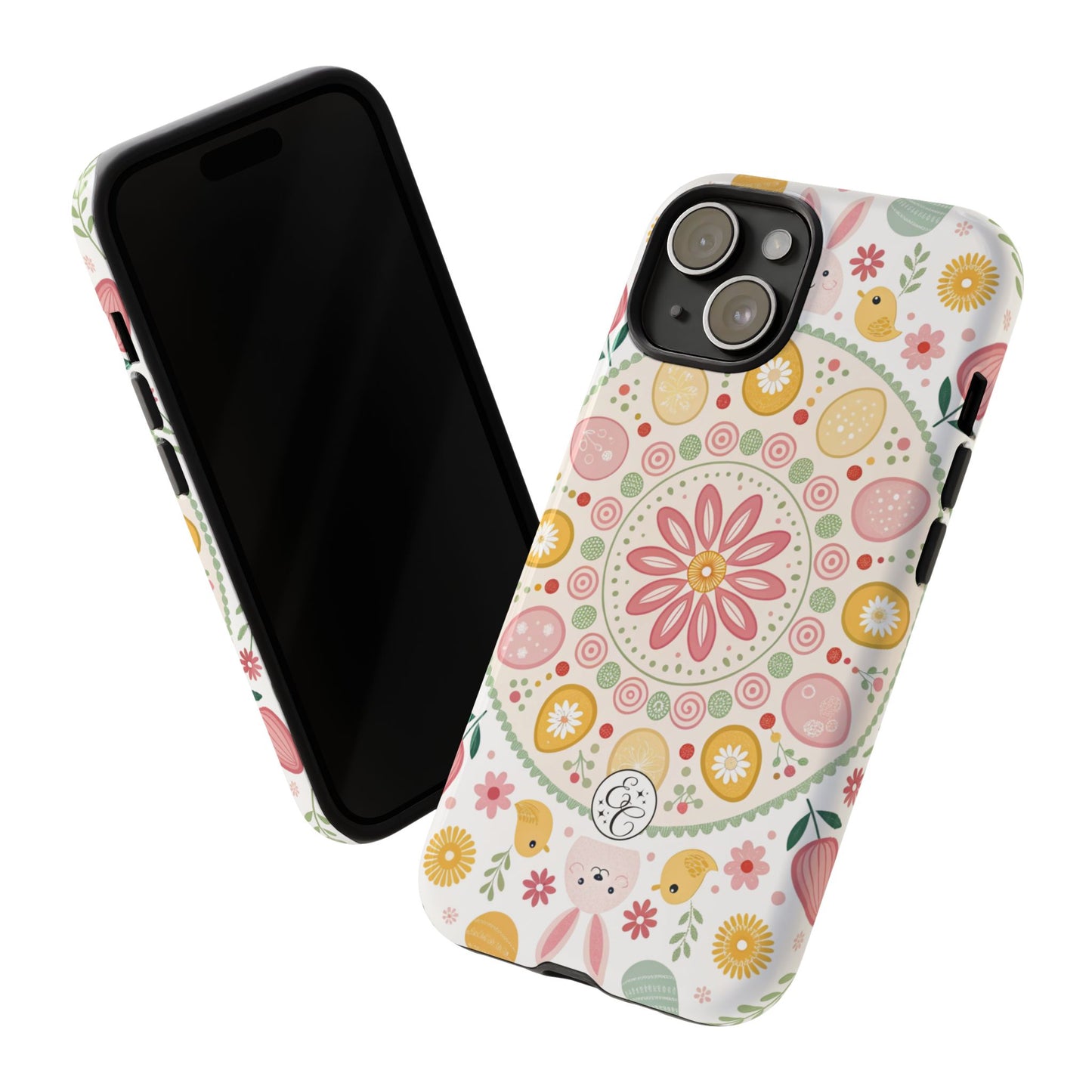 Colorful Easter Mandala Tough Phone Case