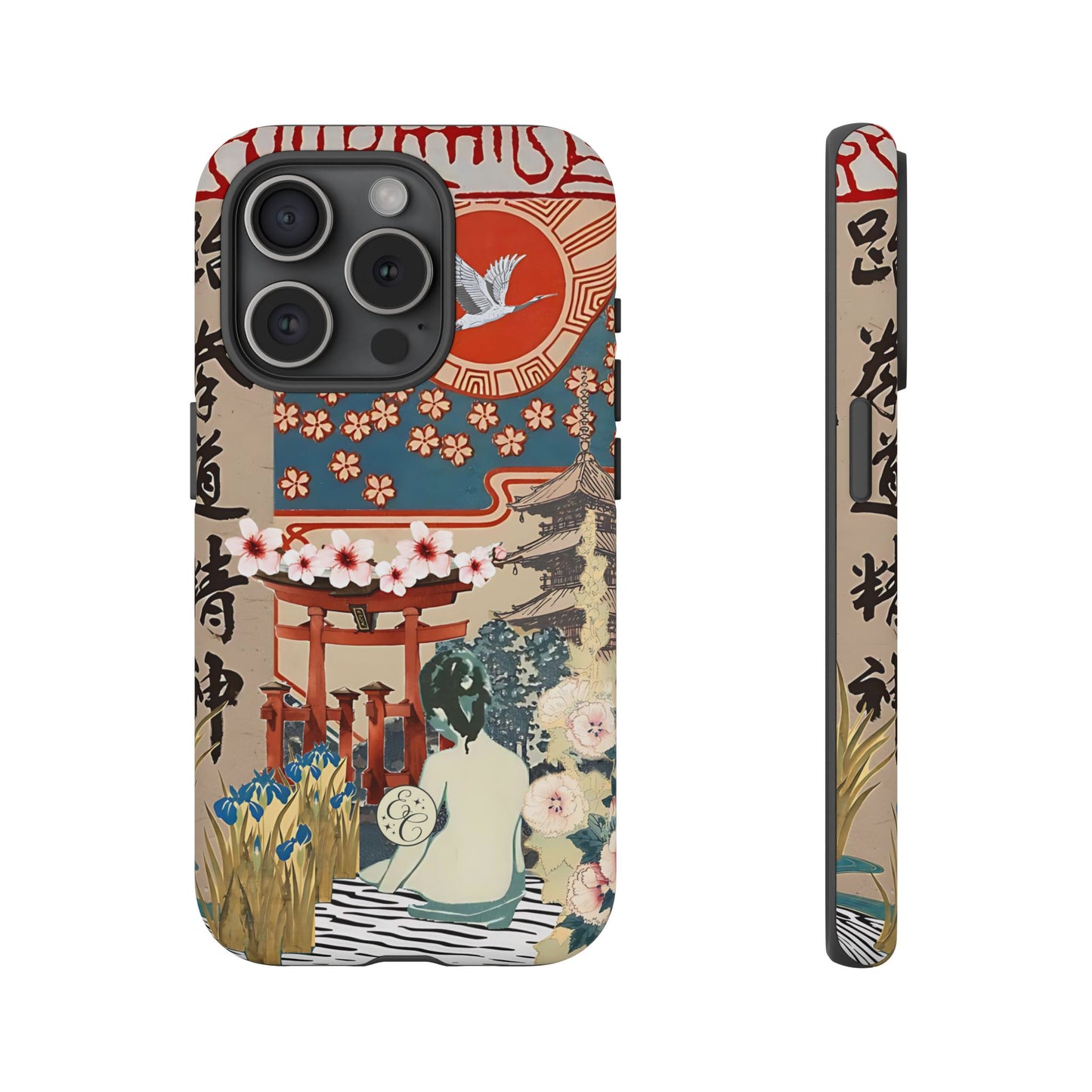 Japanese Style Art Tough Phone Case