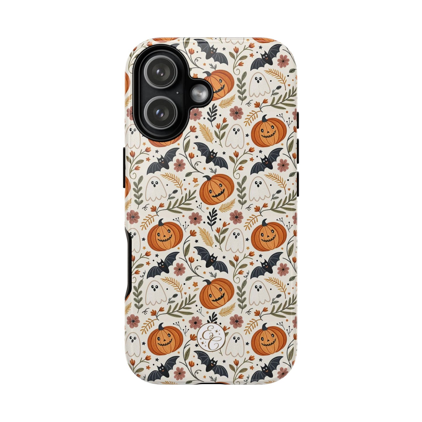 Halloween Pattern Boho Doodle Tough Phone Case