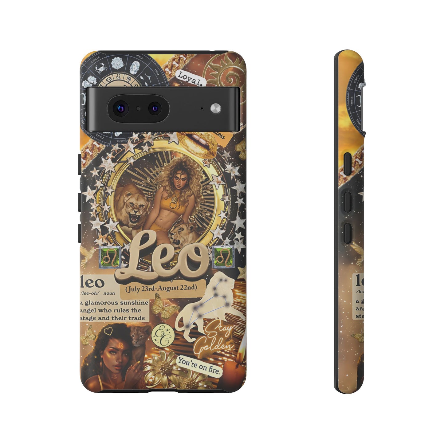 Leo Zodiac Sign Tough Phone Case
