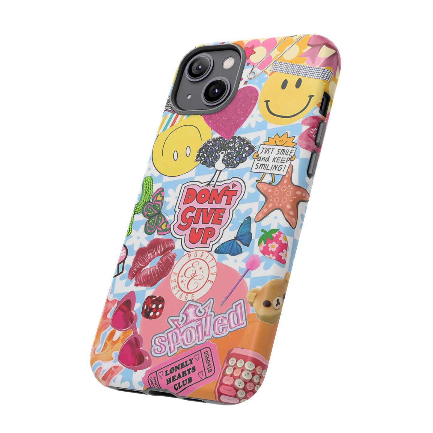 Pop Art Collage Tough Phone Case