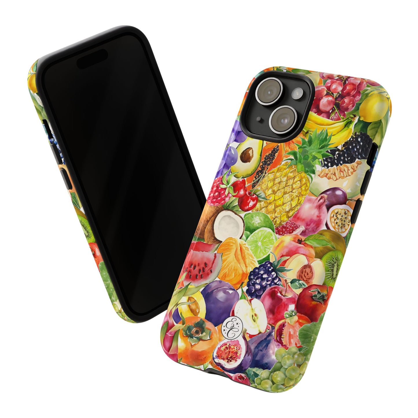 Colorful Fruits Collage Tough Phone Case